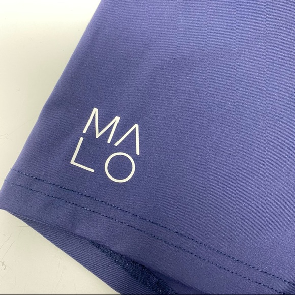 Malo Republic Blue Biker Shorts Small - Picture 3 of 9